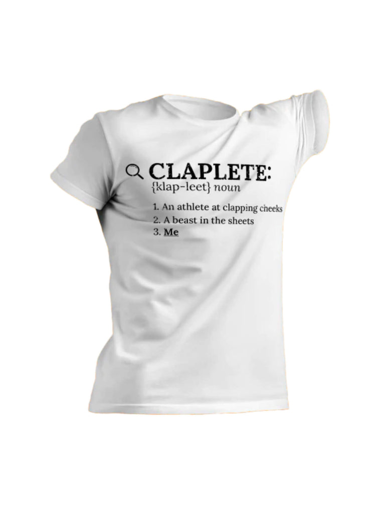 Organic Cotton TShirt Claplete for EcoFriendly Fashion Clap Cleats