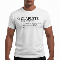 Cotton T-Shirt: Claplete Definition Tee