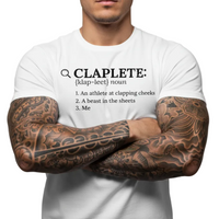 Cotton T-Shirt: Claplete Definition Tee