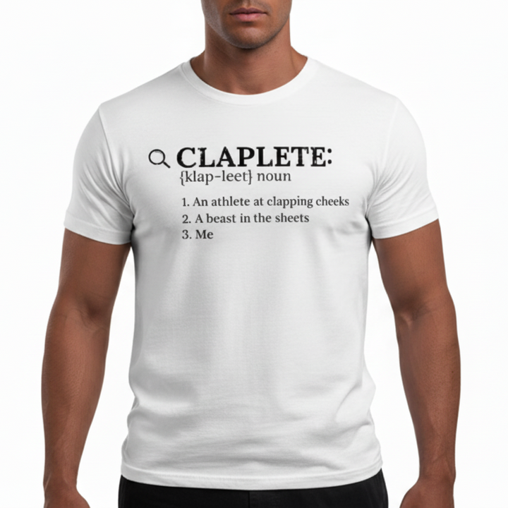 Cotton T-Shirt: Claplete Definition Tee
