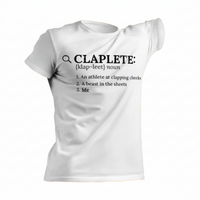 Cotton T-Shirt: Claplete Definition Tee
