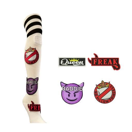 Thigh High Cleats & Badges $5 OFF